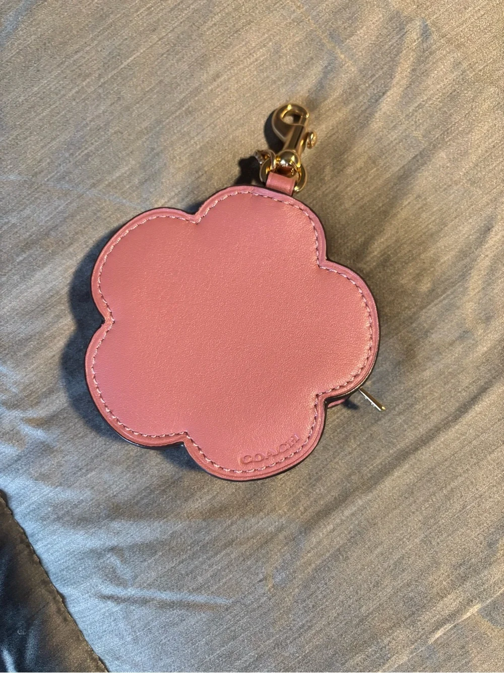 Coach Tea Rose Bag Charm